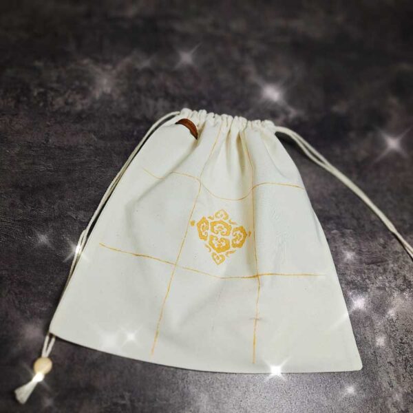 ساک پارچه ای طرح دوز