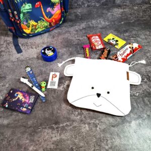 ساک پارچه ای طرح اسنک کودک