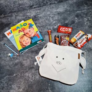 ساک پارچه ای طرح اسنک کودک